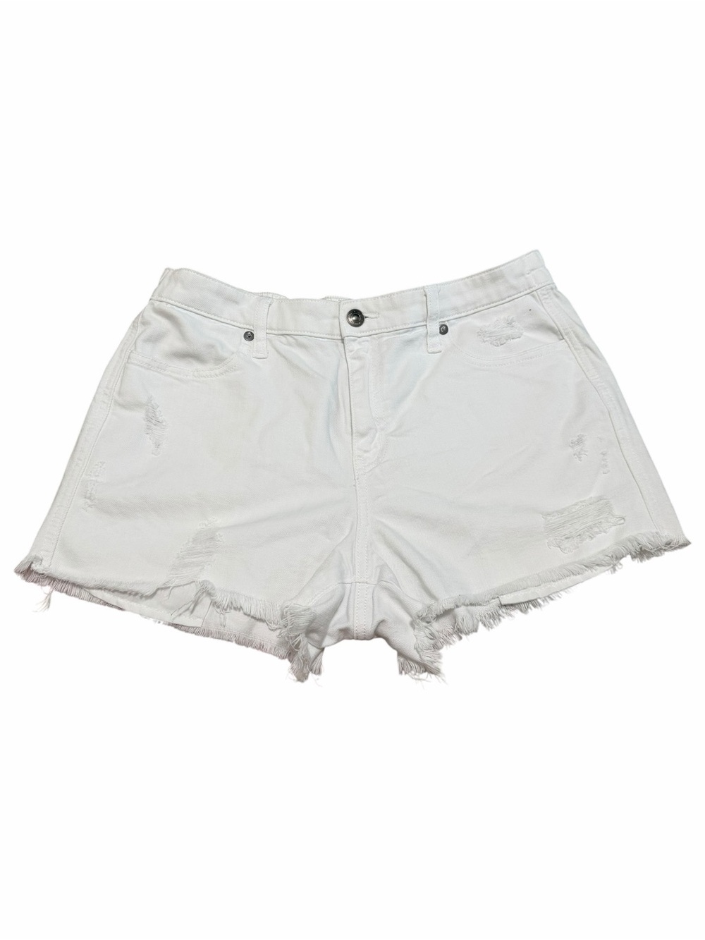 Aerie Women's White‎ Daydream Denim Shorts | Medium